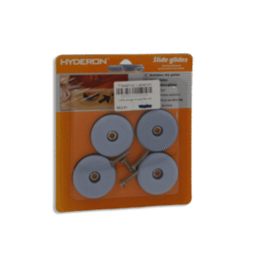 Hyderon 4pcs Round Slide Glides