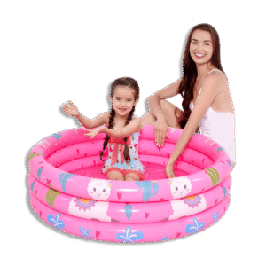 Jilong 100cmx30cm Pink Alpaca 3 Ring Pool2