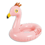 Avenli Jilong 107cmx71cmx79cm Flamingo Boat Ride On