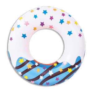 Jilong 115cm Blue Donuts Swim Ring