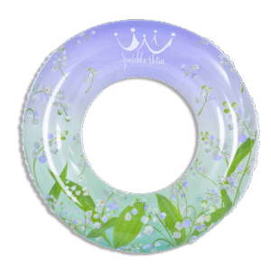 Jilong 90cm Flower Design Swim Ring