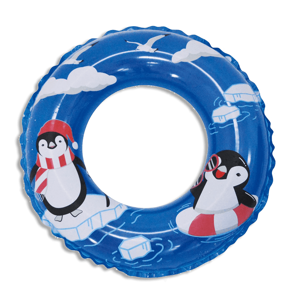 Jilong-Blue-with-Penguen-Designed-50cm-Swim-Ring