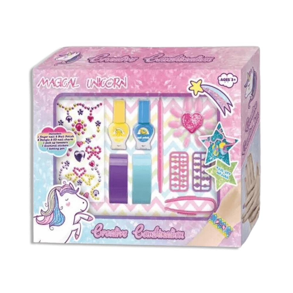 Magical-Unicorn-Nails-Accessories-Creative-Combination