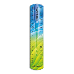 Maped 15cm Blue Ruler Twist'N Flex Décor