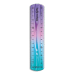 Maped 15cm Purple Ruler Twist'N Flex Décor