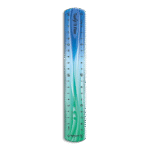 Maped 20cm Green Ruler Twist'N Flex Décor