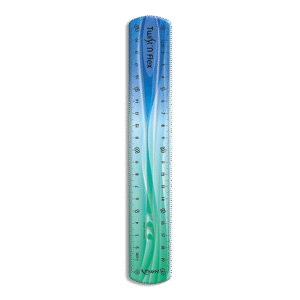 Maped 20cm Green Ruler Twist'N Flex Décor