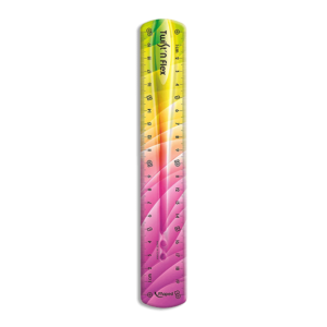 Maped 20cm Pink Ruler Twist'n Flex Décor