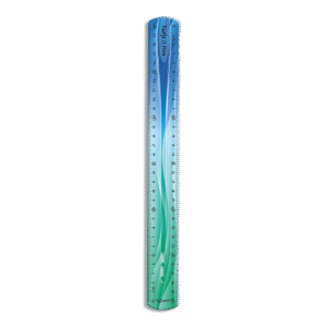 Maped 30cm Green Ruler Twist'N Flex Décor