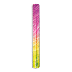 Maped 30cm Pink Ruler Twist'N Flex Décor