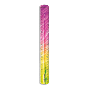 Maped 30cm Pink Ruler Twist'N Flex Décor