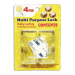 Multi Purpose Lock Baby Safety Protection 4Pcs