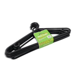 Nice Plast Black 6 Clothes Hanger