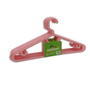 Nice Plast Pink 6 Clothes Hanger