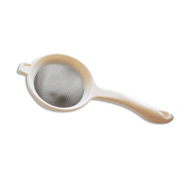 Plastic 7.5cm White Strainer