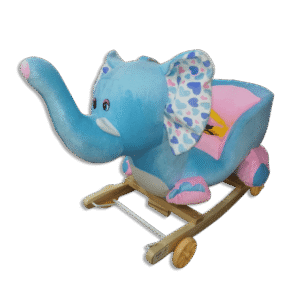 Rocking Elephant with Wheels
