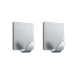 Set of 2pcs Squared Stainless Steel Hook