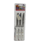 Set of 6pcs White Designed Knife Set