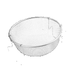 Stainless Steel Serving Basket with Folding Handle