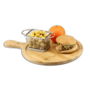Stainless Steel Fry Basket with Handle2