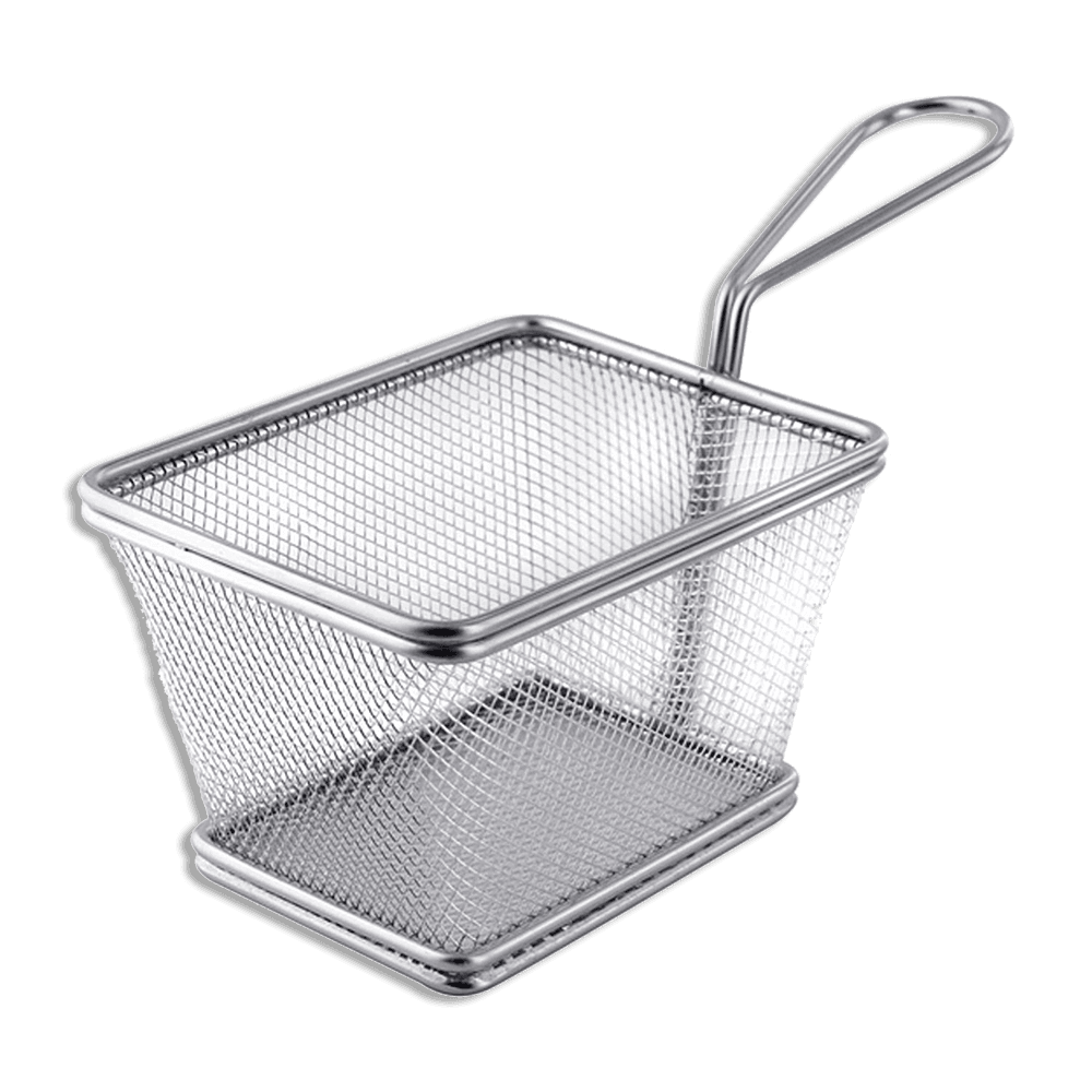 Stainless-Steel-Rectangular-Basket