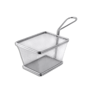 Stainless Steel Rectangular Fries Basket