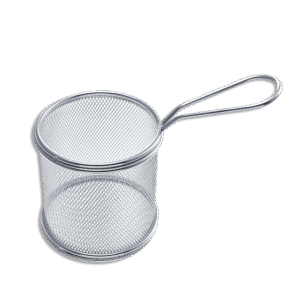 Stainless Steel Round Fries Basket