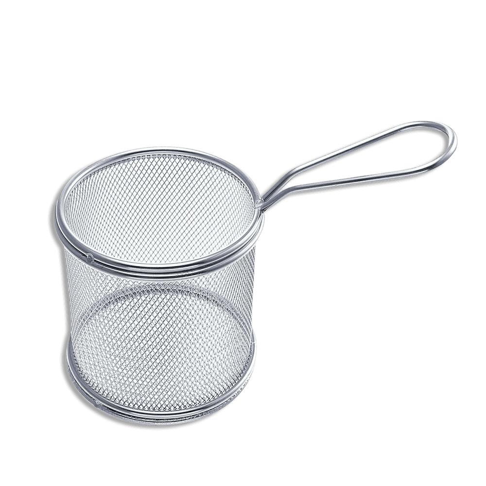 Stainless-Steel-Round-Fry-Basket