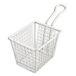 Stainless Steel Squared Fries Basket