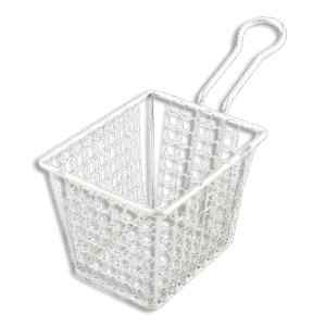 Stainless Steel Squared Fries Basket