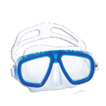 Bestway 22011 Blue Dual Lens Dive Mask