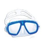 Bestway 22011 Blue Dual Lens Dive Mask