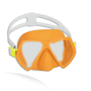 Bestway 22059 Orange Polycarbonate Diving Mask