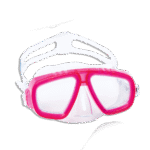 Bestway 22011 Pink Dual Lens Dive Mask