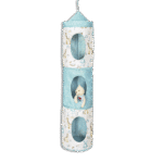 Blue Baby Bed Storage Bag 3 Pockets