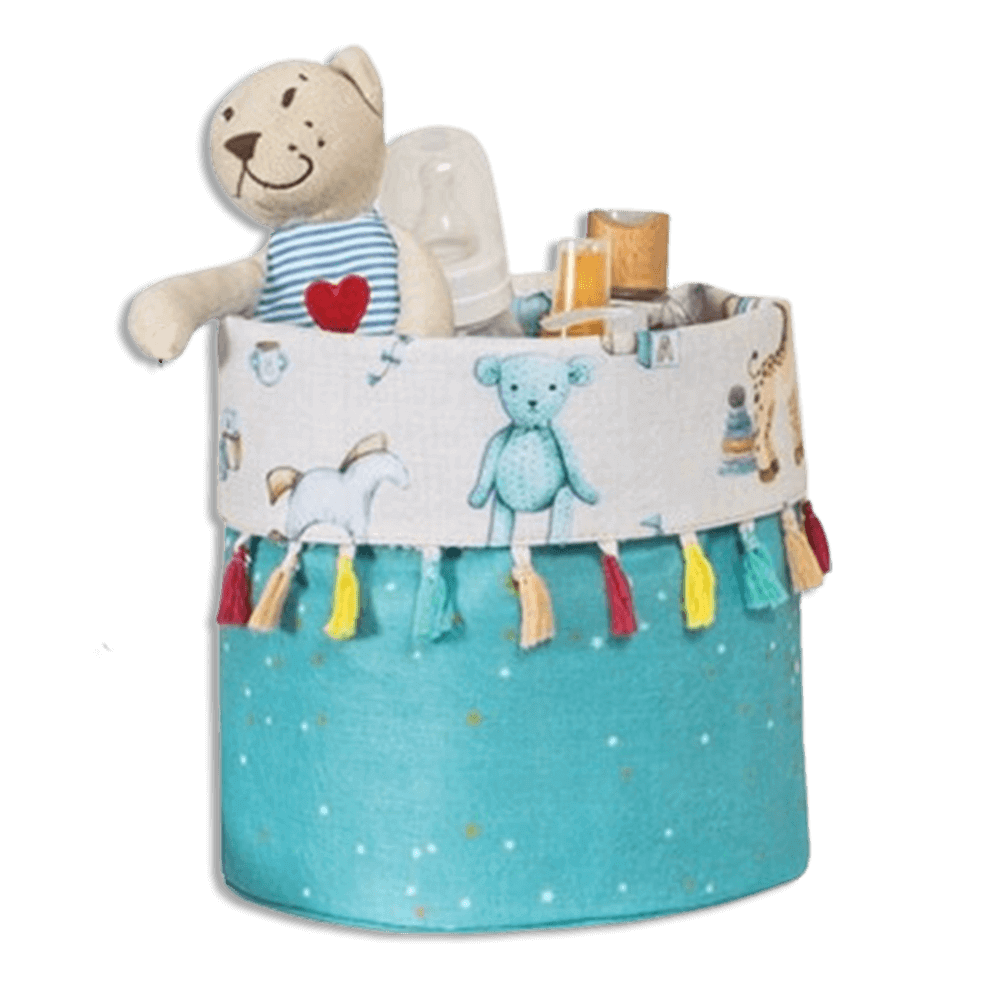 Blue-Baby-Round-Basket