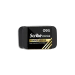 Deli 10x12x35mm Black Eraser
