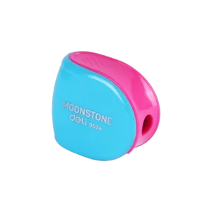 Deli Blue Round One Hole Pencil Sharpener