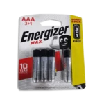 Energizer Alkaline AAA 3+1 Battery