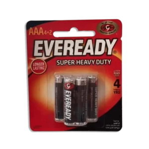 Eveready Super Heavy Duty Battery Aaa 4+2