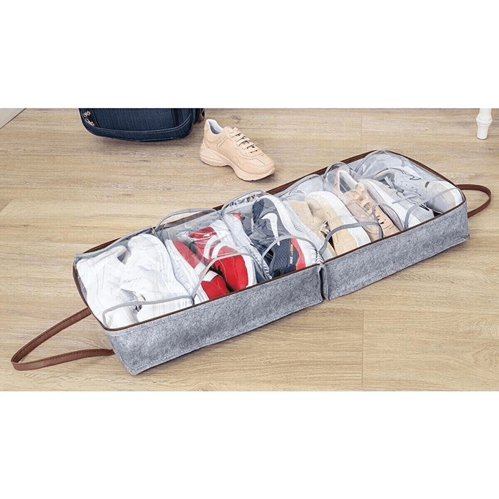 Grey-Felt-Styles-Shoes-Bag-with-Leather-Handle2