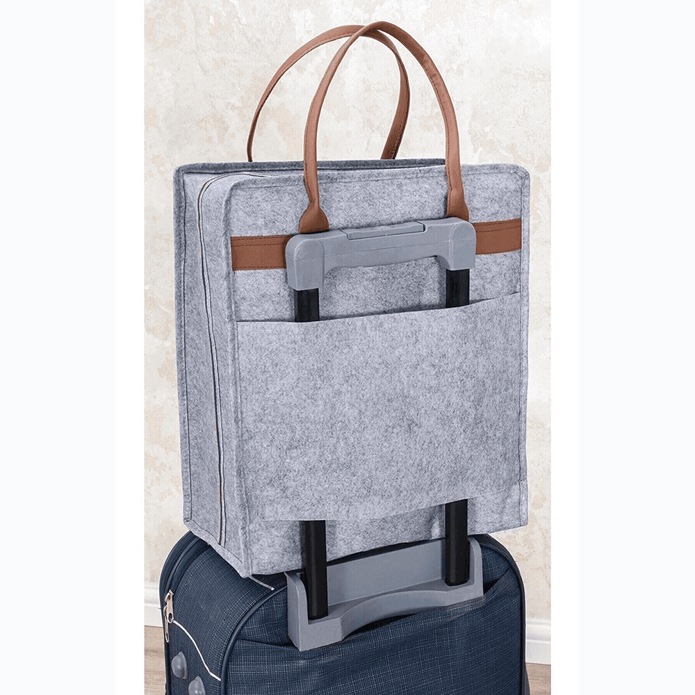 Grey-Felt-Styles-Shoes-Bag-with-Leather-Handle3