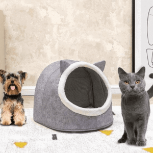 Grey Foldable Pet Nest2