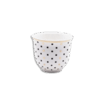 La Table Fine 12Pcs Dotted Marble Set of Coffee Cups