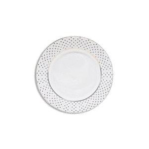 La Table Fine 6Pcs Dotted Marble Set of Cake Dishes