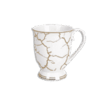 La Table Fine 6Pcs Golden Marble Set of Mugs