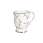 La Table Fine 6Pcs Golden Marble Set of Mugs