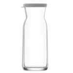 Lav 1.2L Glass Carafe with White Lid