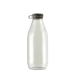 Lav Glass Bottle with Grey Lid