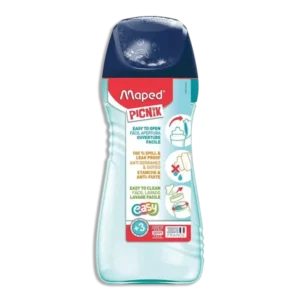 Maped Navy Blue 430ml Plastic Bottle